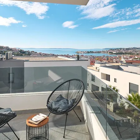 Willa Luxury Natali With Pool, Terrace And Sea View Split