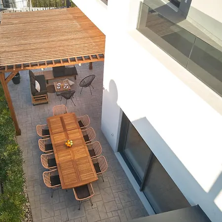 Luxury Natali With Pool, Terrace And Sea View 빌라 *