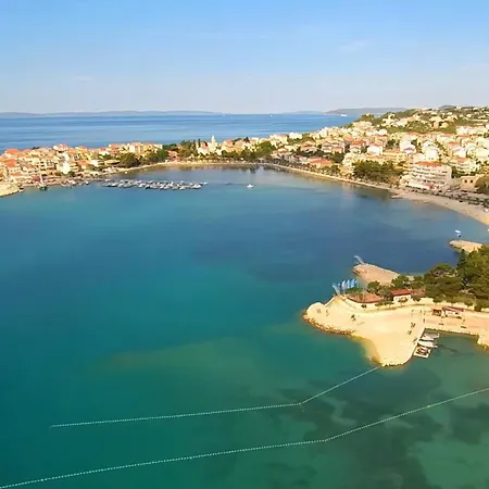 Luxury Natali With Pool, Terrace And Sea View 스플리트